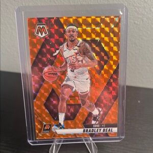 Bradley Beal Suns NBA Mosaic Orange numbered 242/249